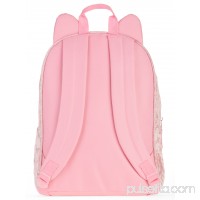 Kitten Quilted Velvet Backpack   567904588